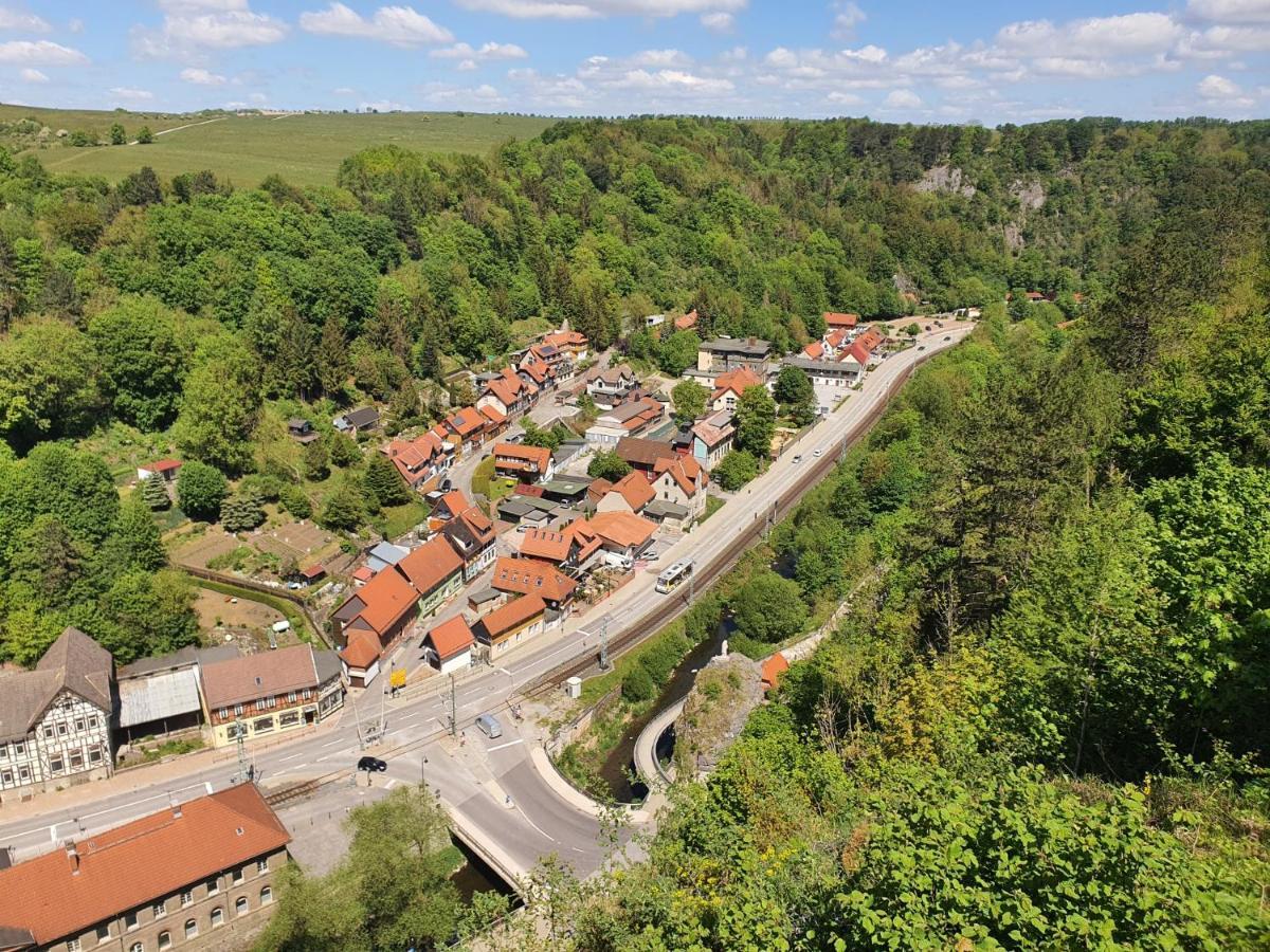 Numero1-Pension Und Cafe Rubeland Exterior photo